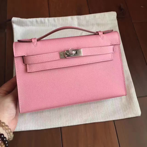 H**mes-mini-kelly-replica-bag-pink