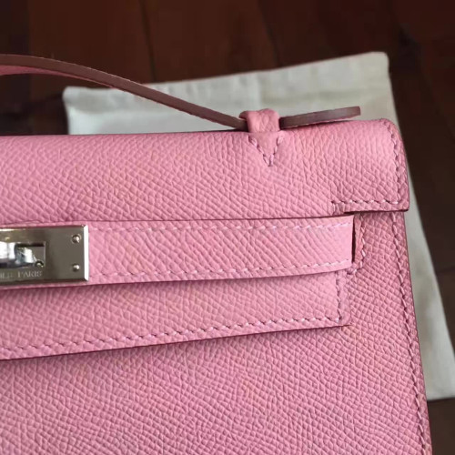 H**mes-mini-kelly-replica-bag-pink
