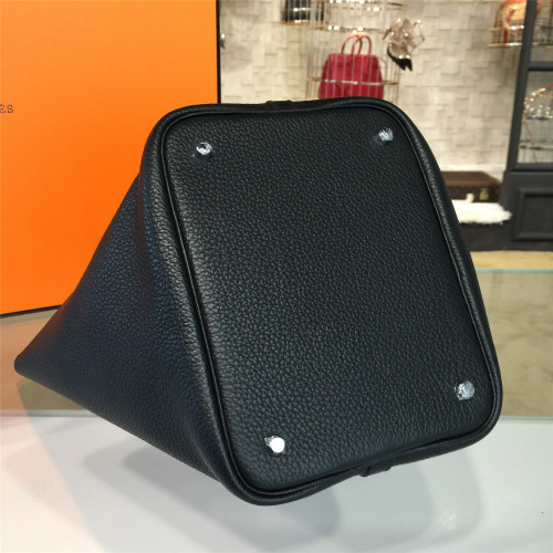 H**mes-picotin-lock-replica-bag-black-2