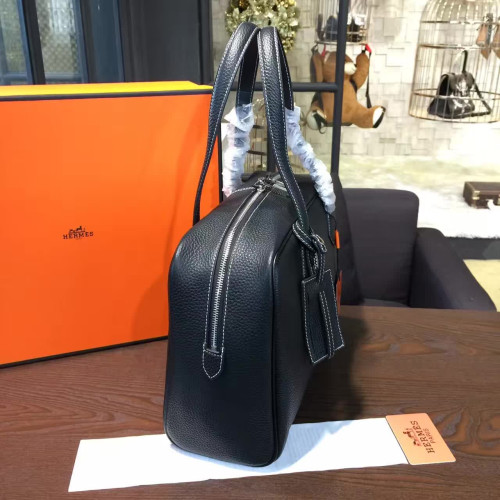 H**mes-victoria-replica-bag-black-4
