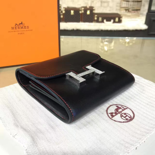 H**mes-wallet-replica-bag-black-6