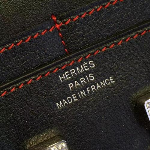 H**mes-wallet-replica-bag-black-6