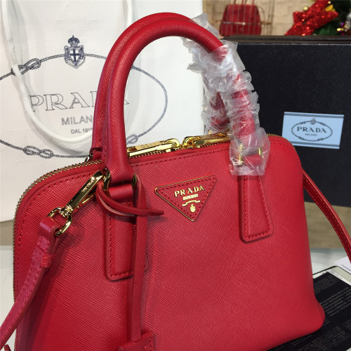 Pra*a-promenade-bag-replica-bag-red