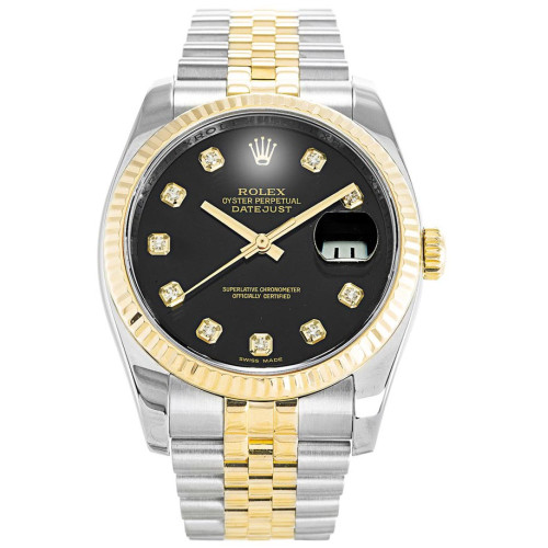 R*l*x-datejust-two-tone-black