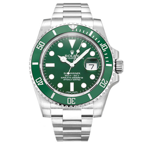 R*l*x-submariner-green-dial-116610lv